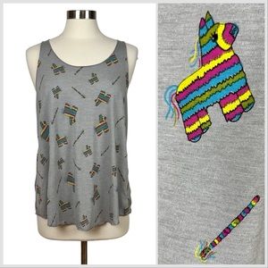 Weekend Soul Piñata Tank Top New with Tags